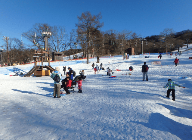 輕井澤雪場2