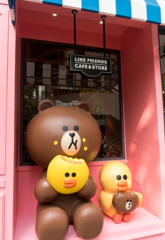 Line cafe