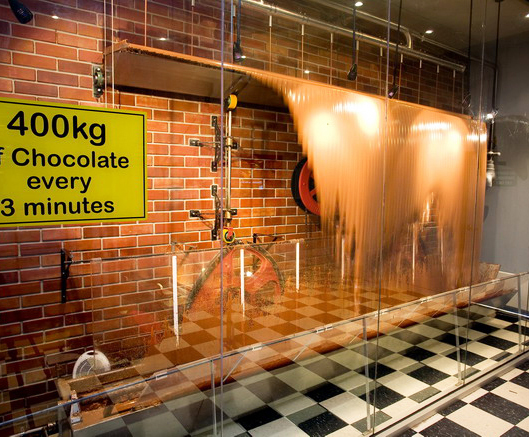 world largest chocolate waterfall