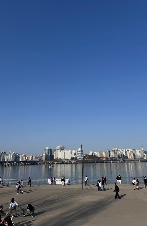 韓國自由行攻略_漢江公園